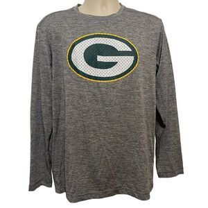 NFL Green Bay Packers Gray Athletic Shirt